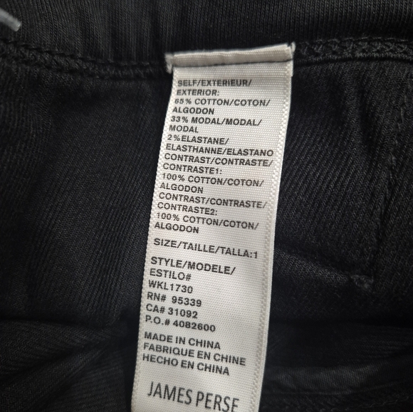 James Perse Womens  Drawstring Joggers Size 1 In Excellent Conditio - Picture 5 of 5